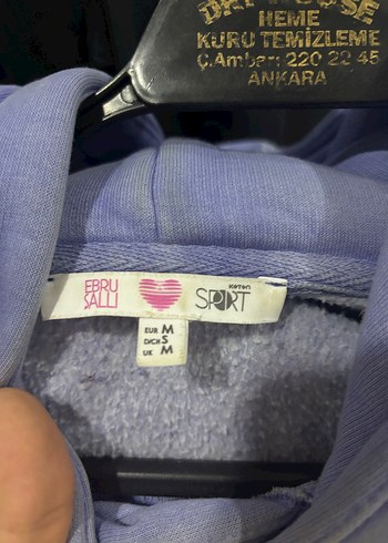 Gri Batik Desenli Kadın sweat - Görsel 4