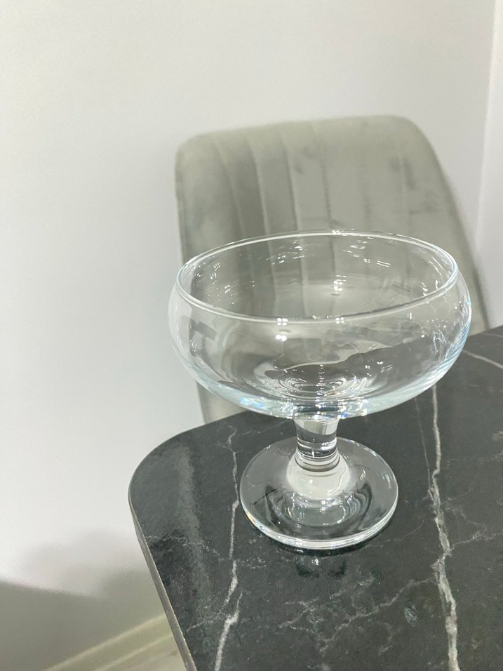 Ayaklı cam tatlı kulp - Görsel 2