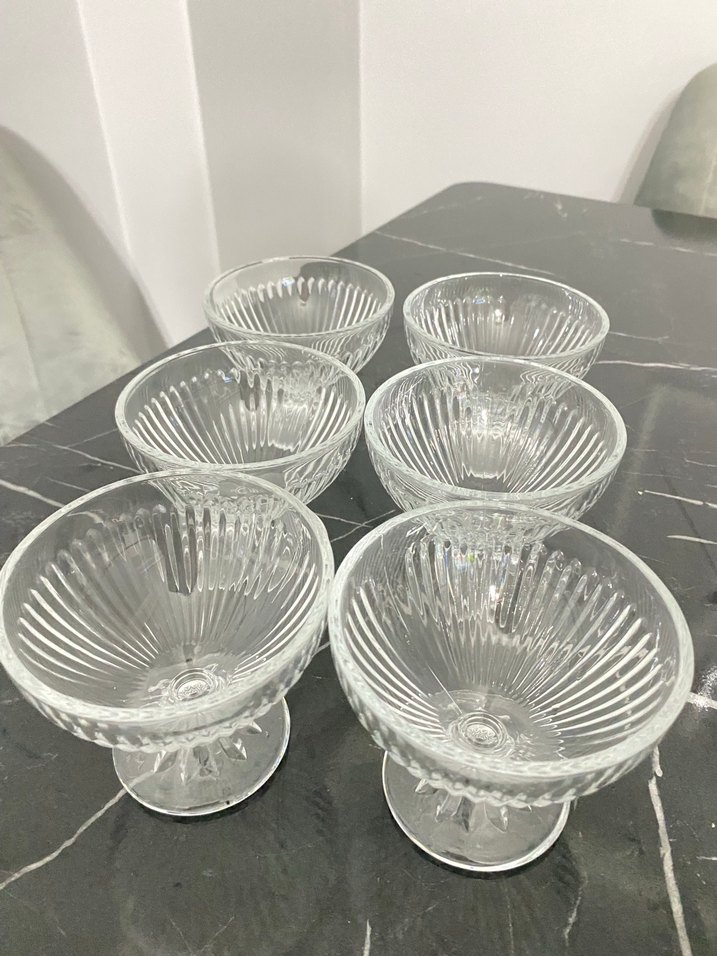 Ayaklı cam tatlı kulp - Görsel 2