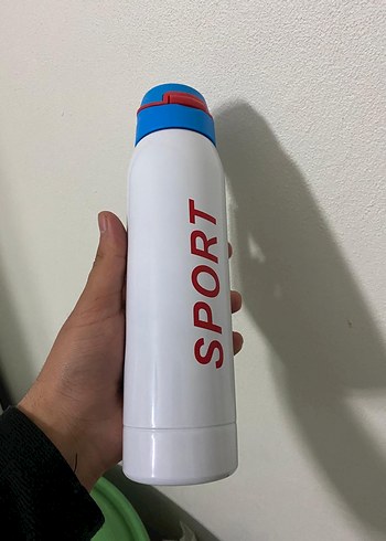 Beyaz Çocuk Termos Matara - Görsel 3