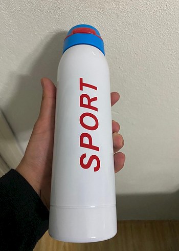 Beyaz Çocuk Termos Matara - Görsel 2