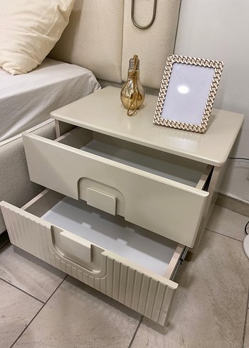 Beyaz Yatak Odası takımı sıfır ayarında - Görsel 9