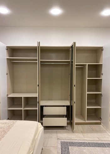 Beyaz Yatak Odası takımı sıfır ayarında - Görsel 6