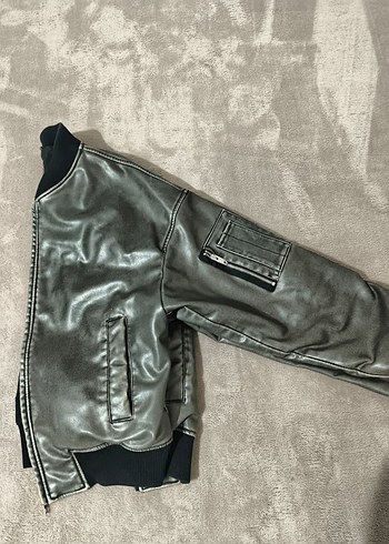 zara erkek deri ceket - Görsel 4