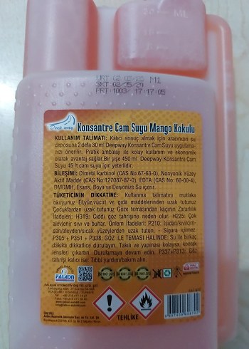 Mango Kokulu Konsantre Cam Suyu 450 ml - Görsel 9