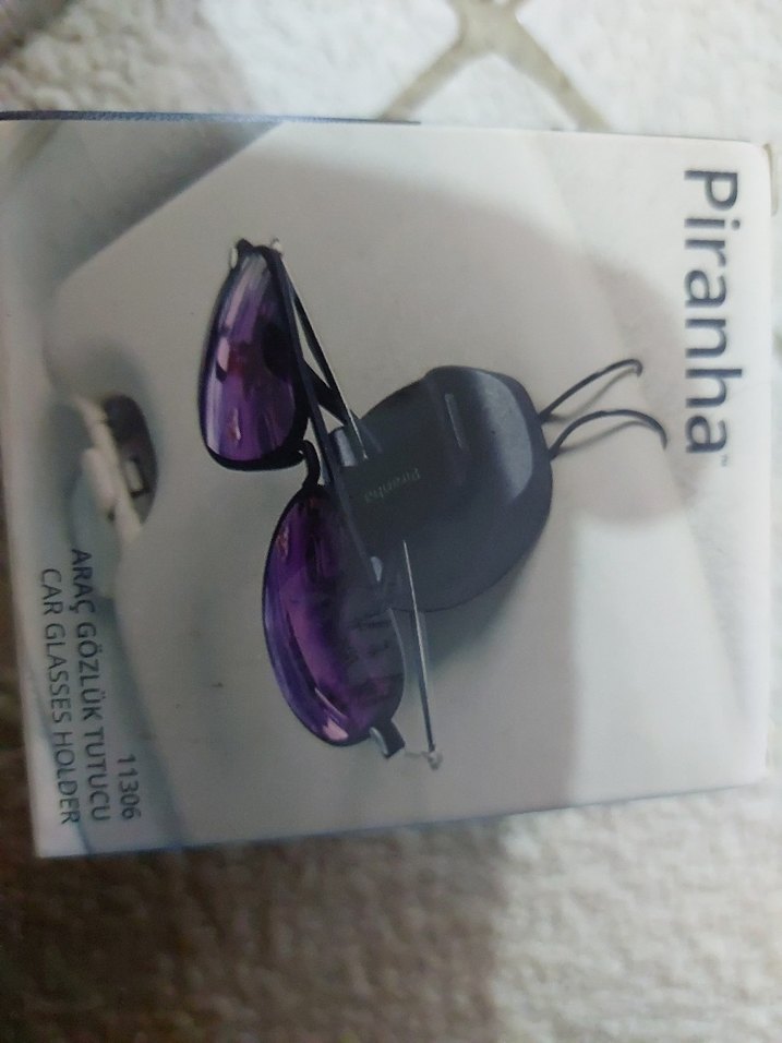 Mor Tokalı Biker Gözlük Tutucu - Görsel 3