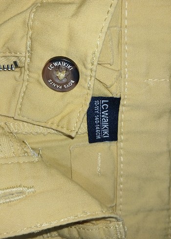 Sarı Ünisex Bermuda Şort - Görsel 3