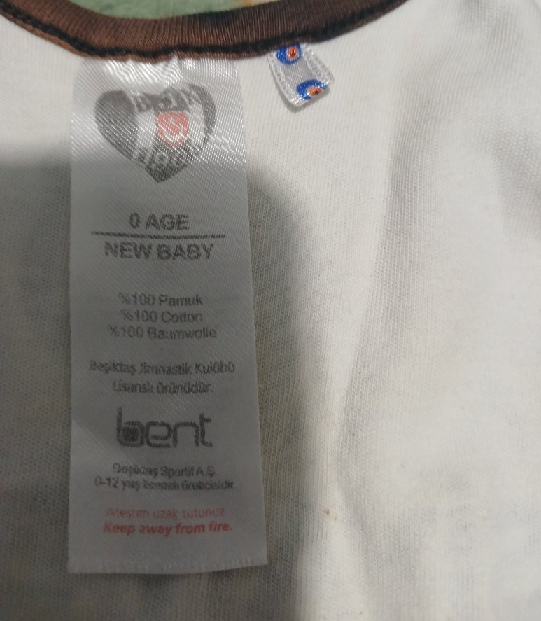 Bebek Mama Önlüğü, Zıbın Ve Mendil - Görsel 3