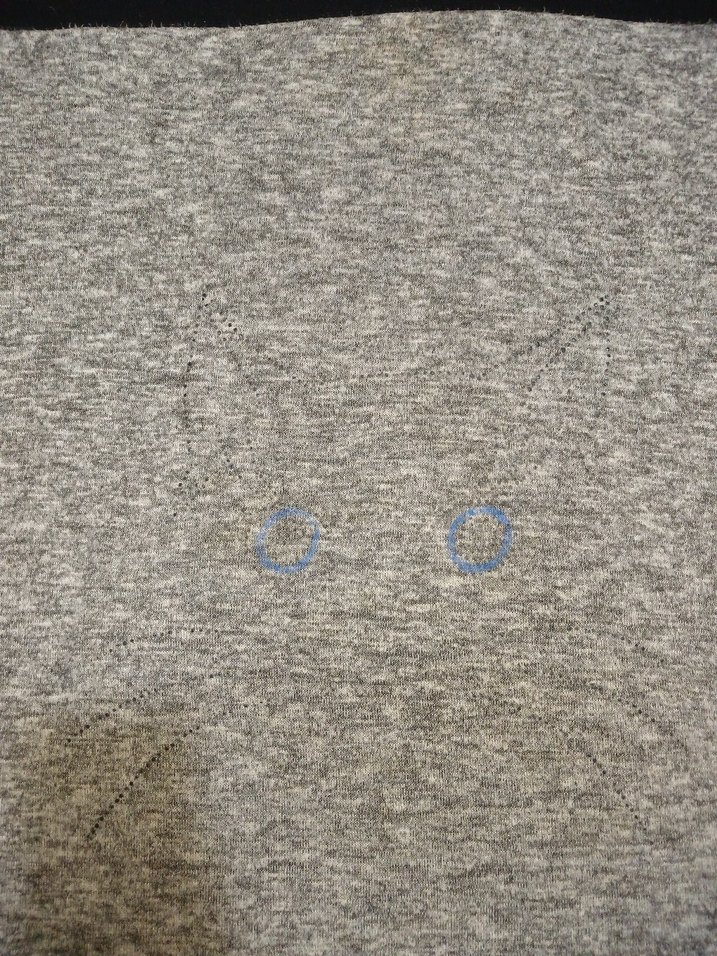 Siyah Gri Uzun Kollu Tişört - Görsel 3