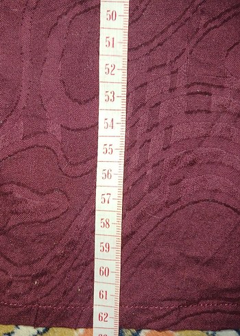 Vintage Mor Kısa Kollu Gömlek - Görsel 7