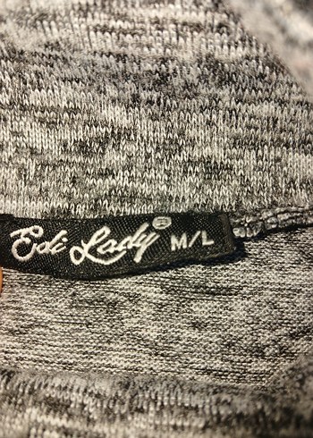 Gri Kadın Şık Kazak - Görsel 3