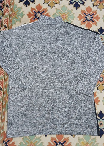 Gri Kadın Şık Kazak - Görsel 2