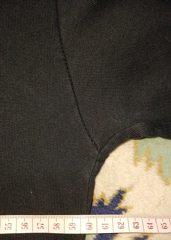 Kapüşonlu Siyah Sweatshirt - Görsel 5