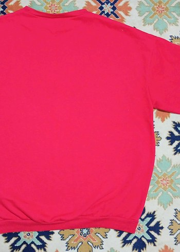 Oxford Üniversitesi Baskılı Kırmızı Sweatshirt - Görsel 2