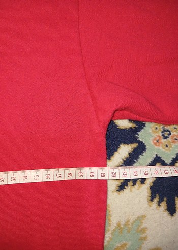 Oxford Üniversitesi Baskılı Kırmızı Sweatshirt - Görsel 4