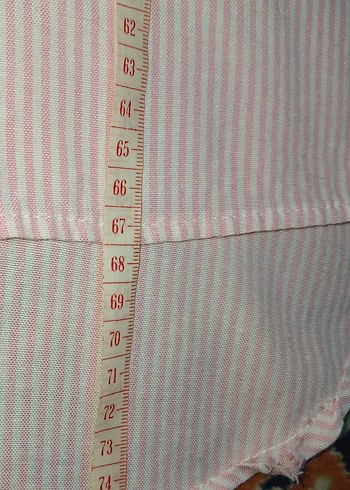 Nakışlı Pembe Kadın Gömlek - Görsel 6