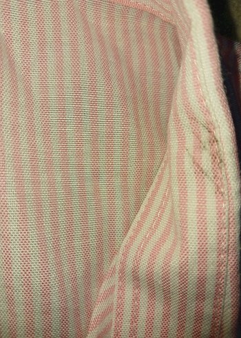 Nakışlı Pembe Kadın Gömlek - Görsel 4