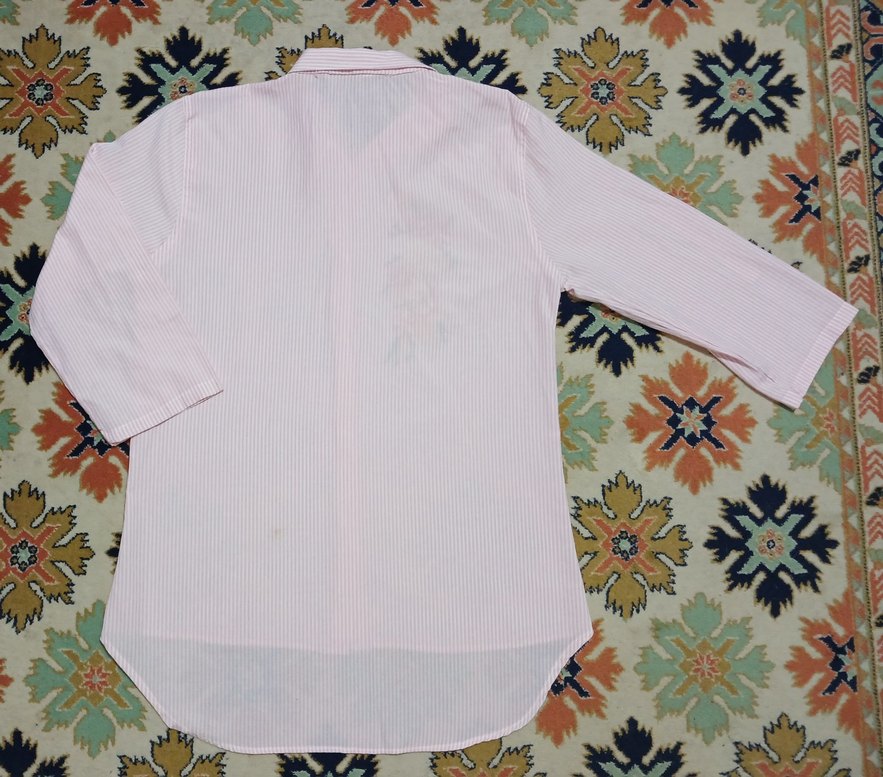 Nakışlı Pembe Kadın Gömlek - Görsel 2