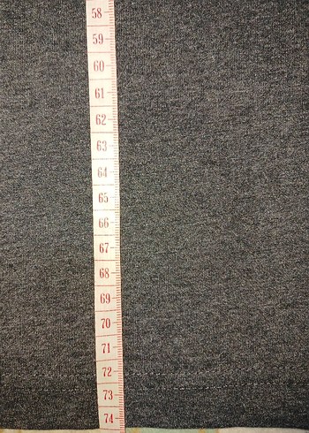 Ünisex Gri Uzun Kollu T shirt - Görsel 3