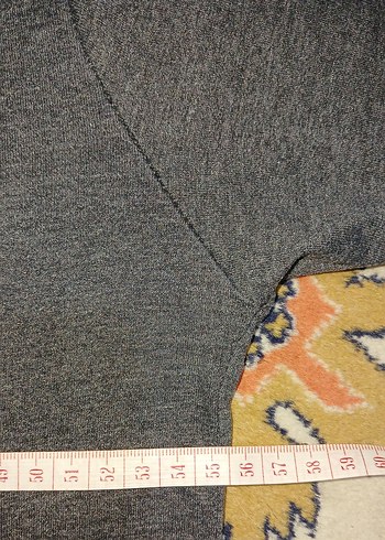 Ünisex Gri Uzun Kollu T shirt - Görsel 4