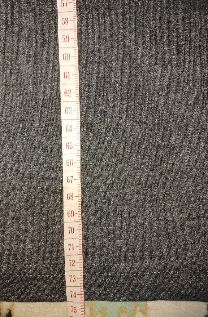 Ünisex Gri Uzun Kollu T shirt - Görsel 3