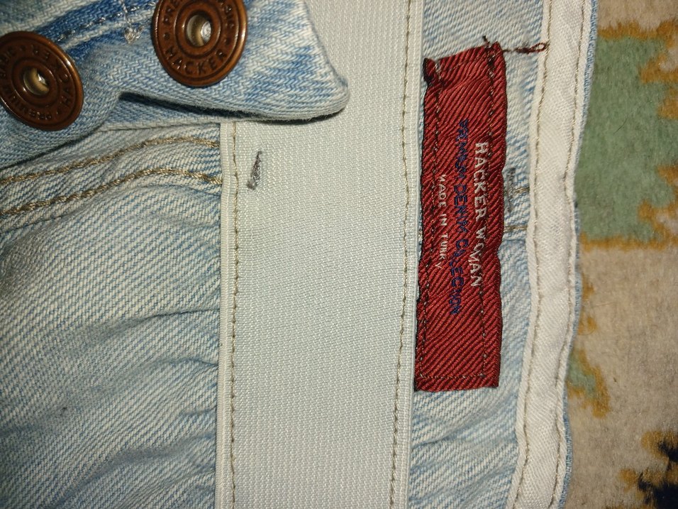 Mavi Kot Pantolon - Görsel 3