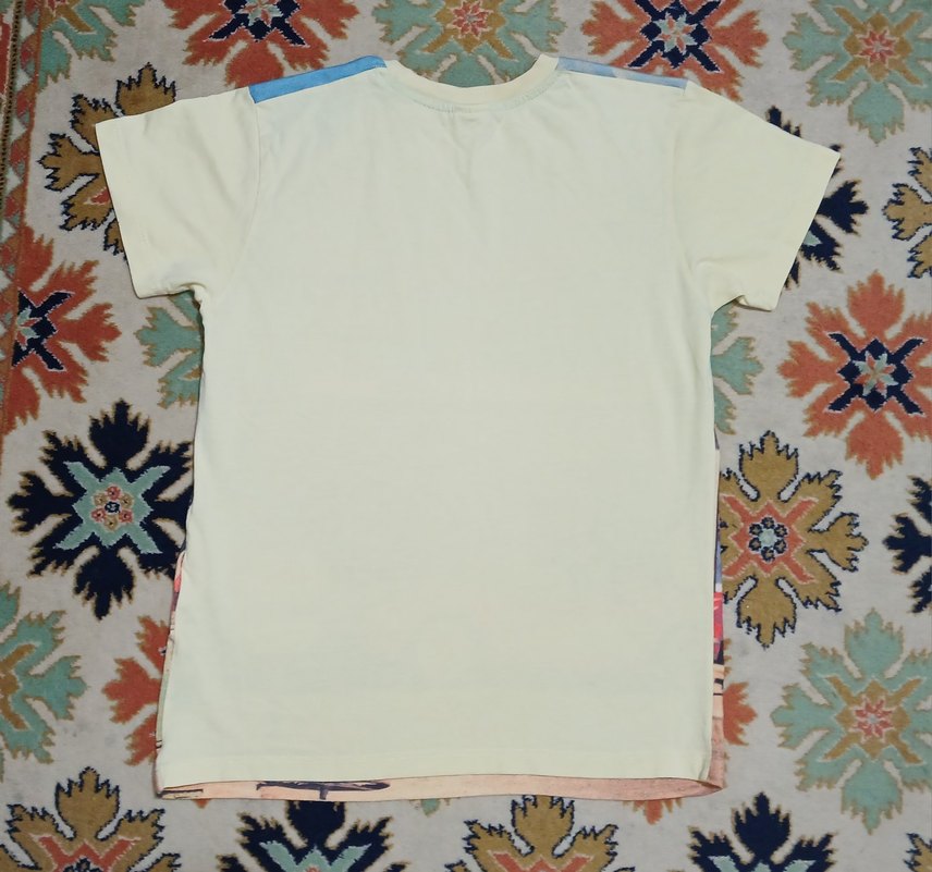 Renkli Baskılı Genç Tişörtü - Görsel 2