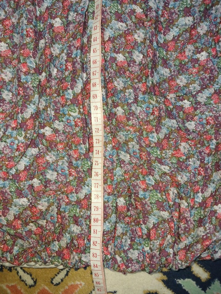 Çok Renkli Bohem Mini Elbise - Görsel 3