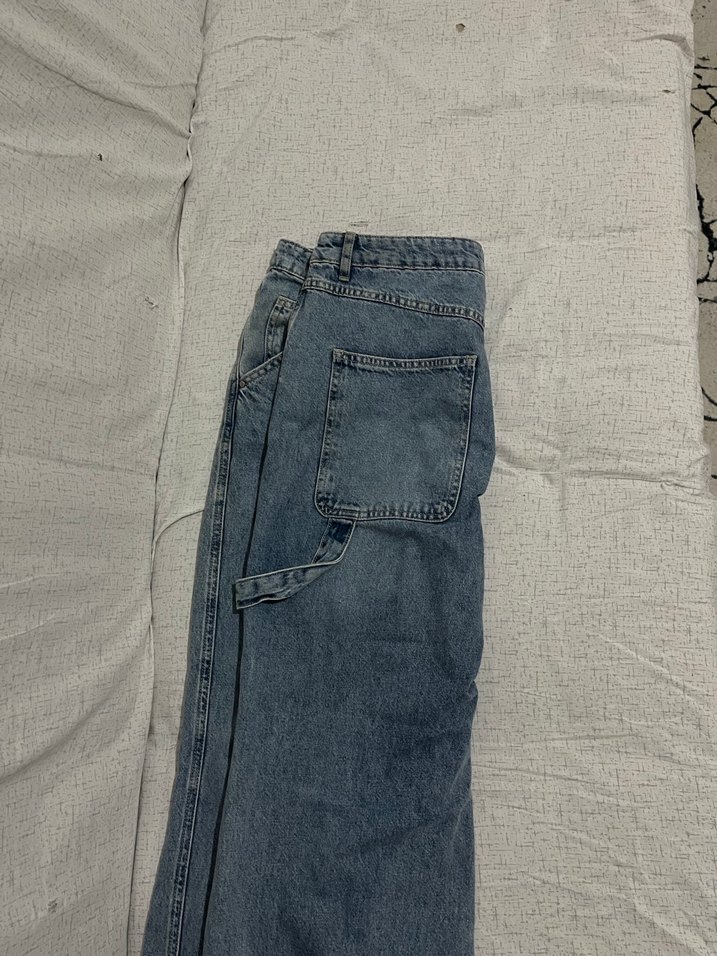 mavi Bol Kesim wide leg Kadın jean - Görsel 4