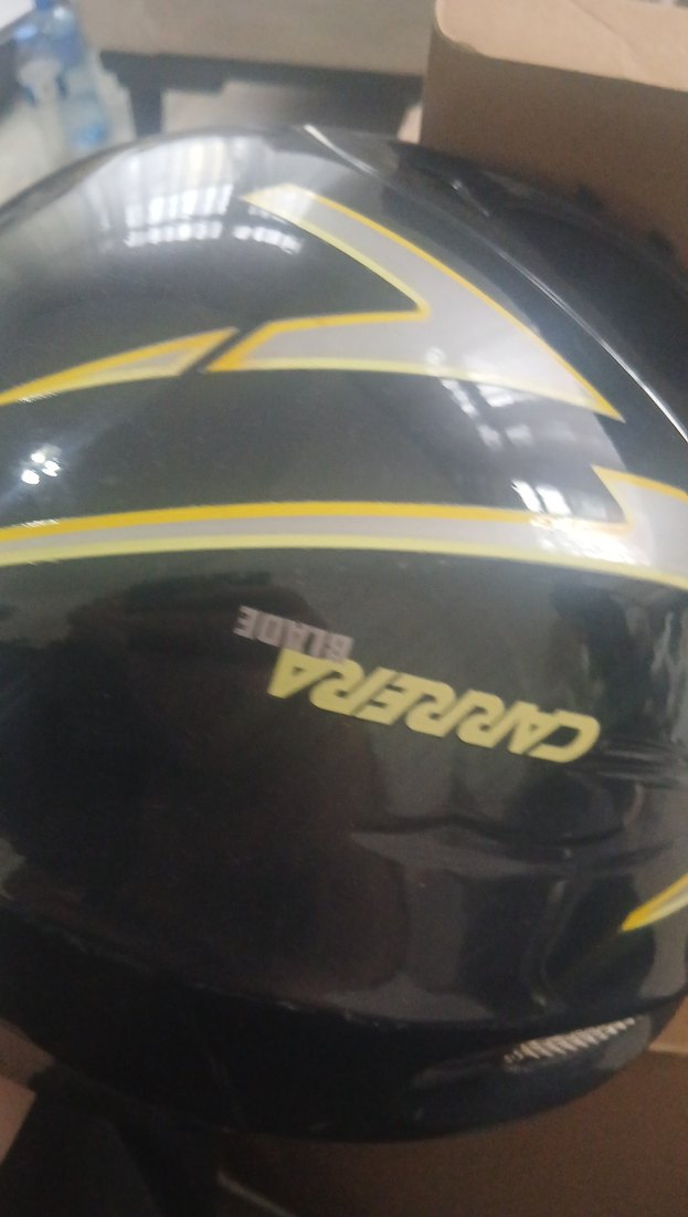 Salamon orjinal siyah Punk Tarzı Motosiklet Kaskı - Görsel 2