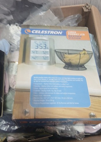 Celestron Hava Durumu İstasyonu LCD Ekranlı - Görsel 4