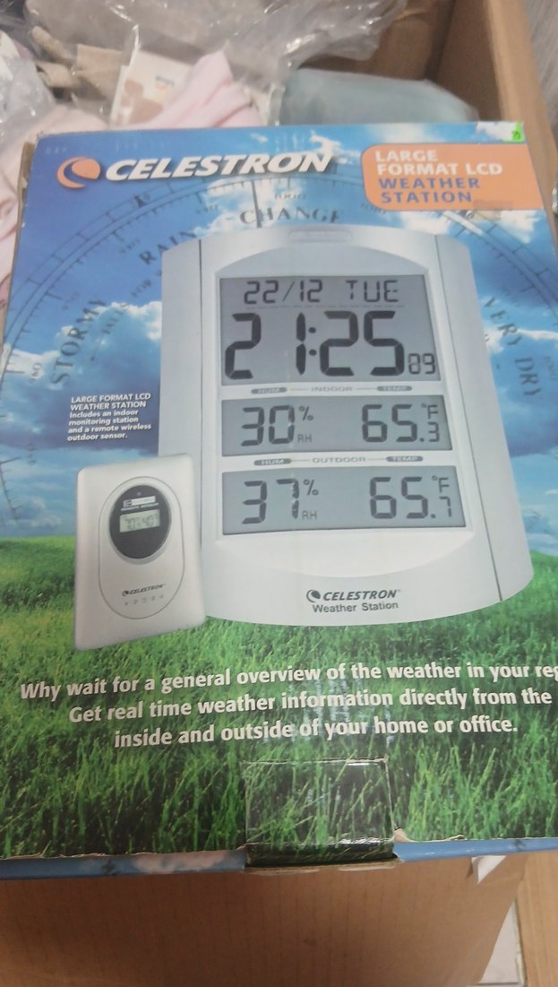 Celestron Hava Durumu İstasyonu LCD Ekranlı - Görsel 2