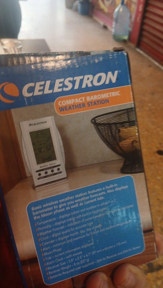 Celestron Kompakt Barometrik Hava İstasyonu - Görsel 4