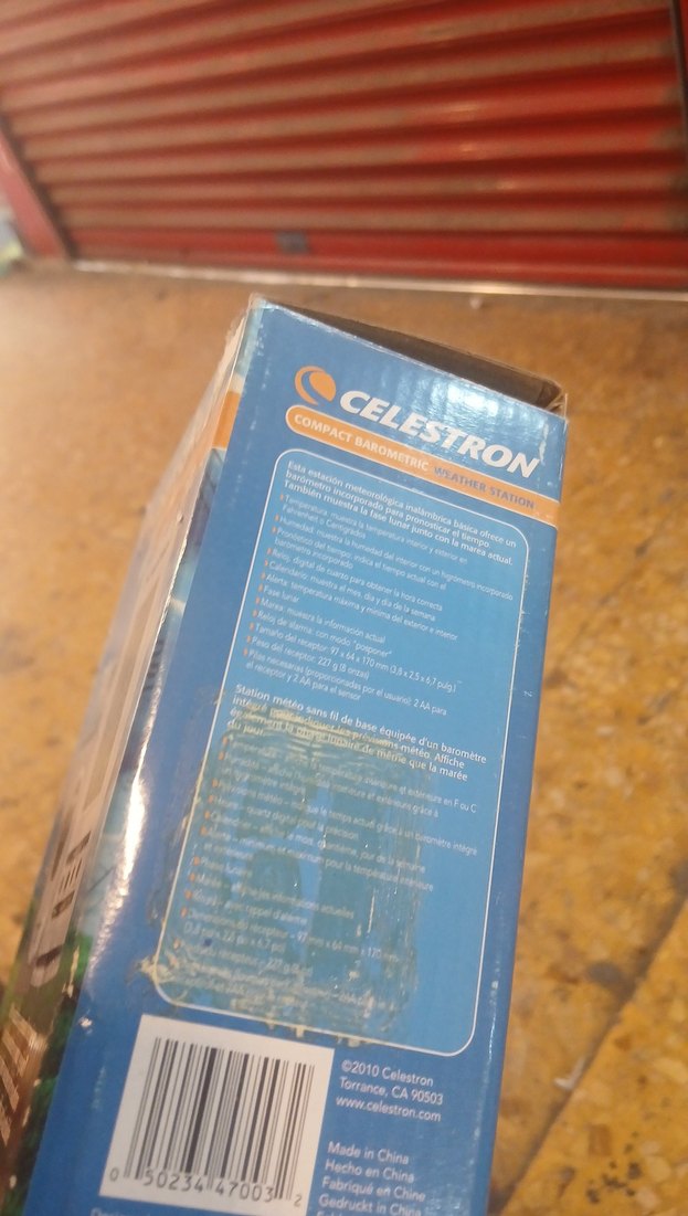 Celestron Kompakt Barometrik Hava İstasyonu - Görsel 2