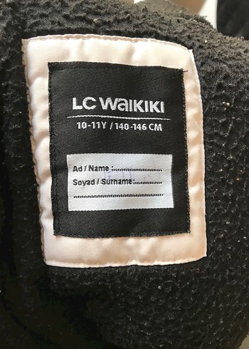10 Yaş Beden LC Waikiki Fermuarlı Erkek Mont