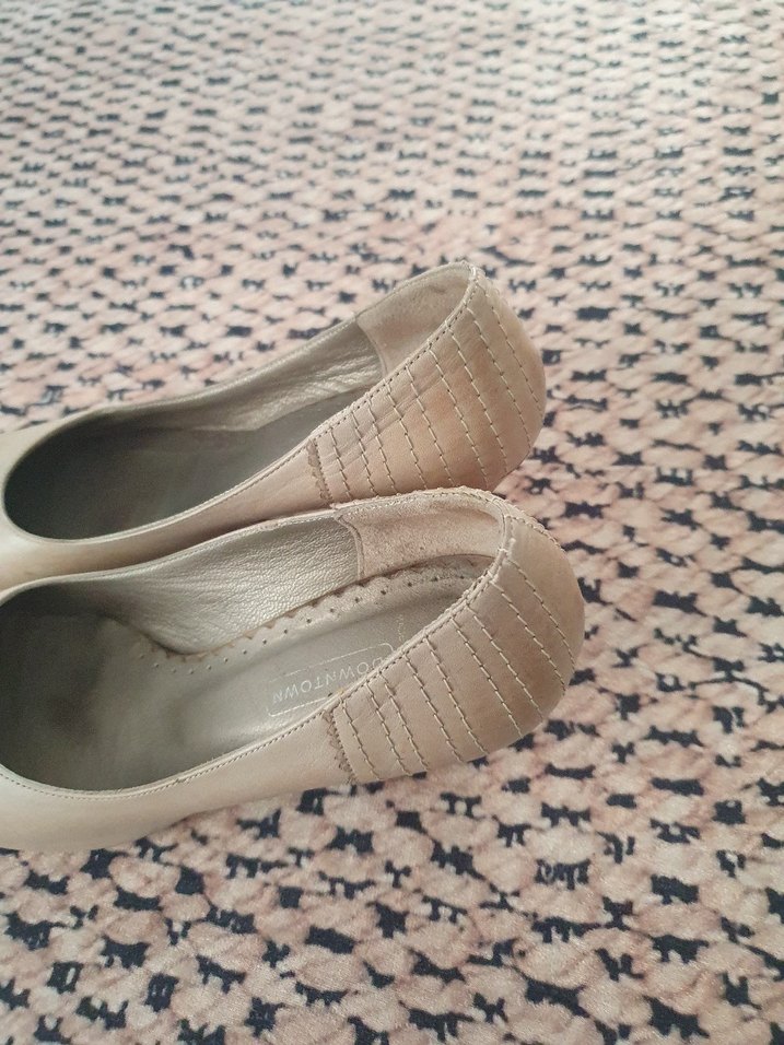 Bej Topuklu Kadın Espadril - Görsel 3