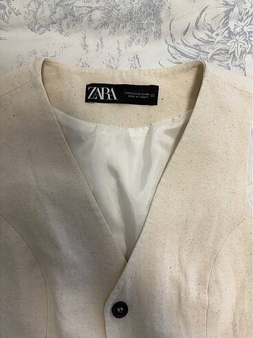 Zara Keten yelek