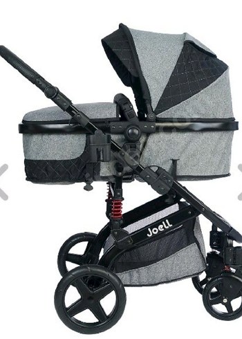 Gri Bebek Arabası - Görsel 4