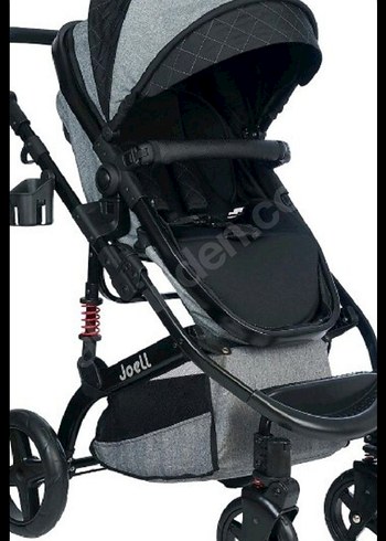 Gri Bebek Arabası - Görsel 3