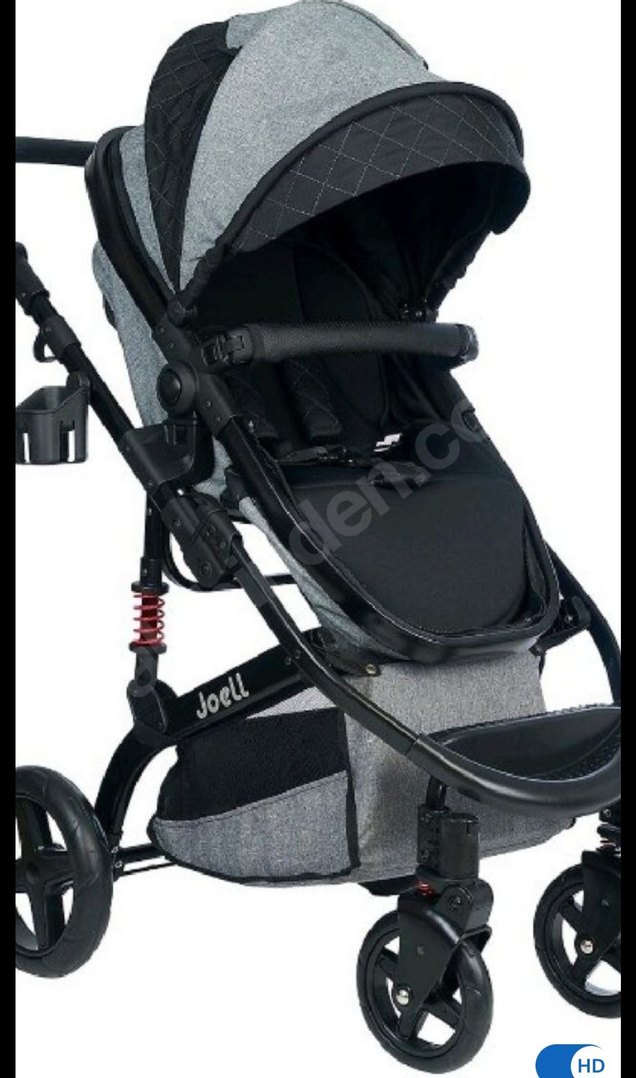 Gri Bebek Arabası - Görsel 3