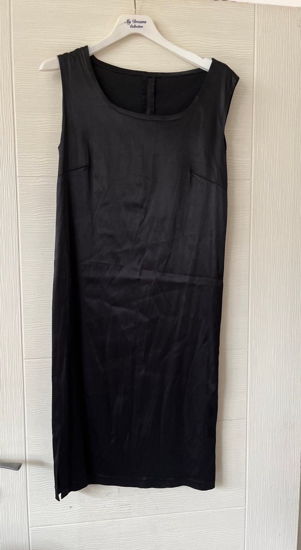 Siyah Uzun Kollu  Kadın Elbise - Görsel 4