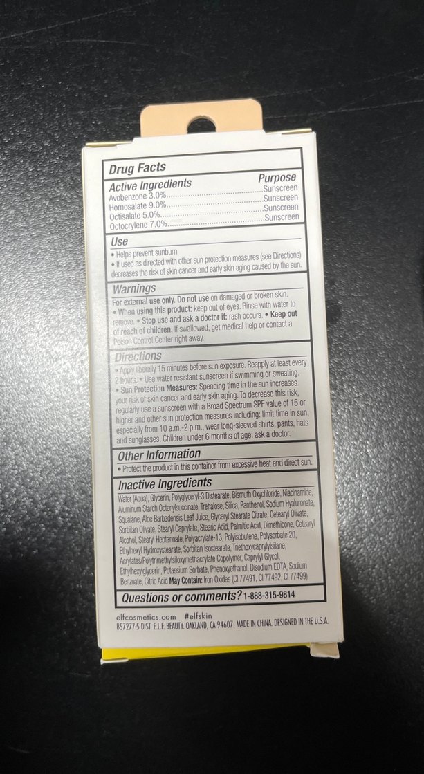 e.l.f. Skin SPF 30 Geniş Spektrumlu Güneş Kremi - Görsel 2