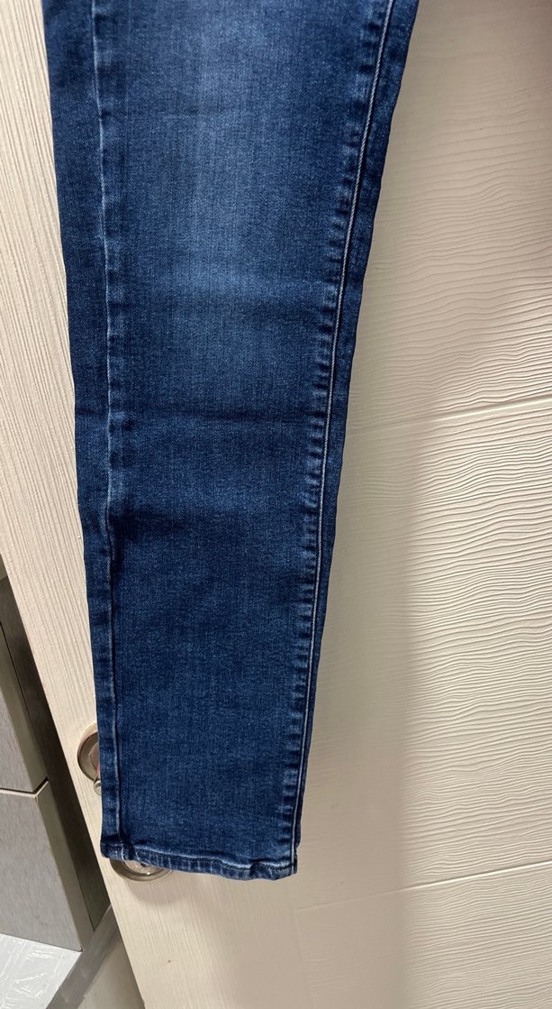 Kadın Mavi Normal Kesim Midi Kot Pantolon - Görsel 4