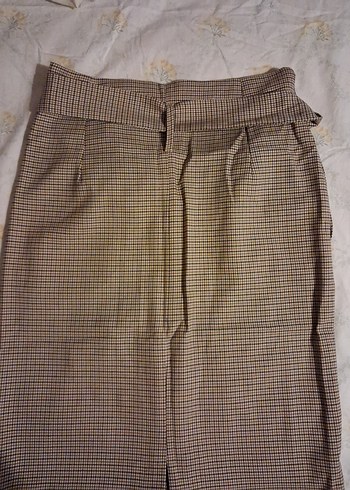 Düğmeli Kadın Midi Etek - Görsel 3