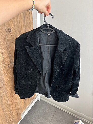 s Beden Kadife blazer