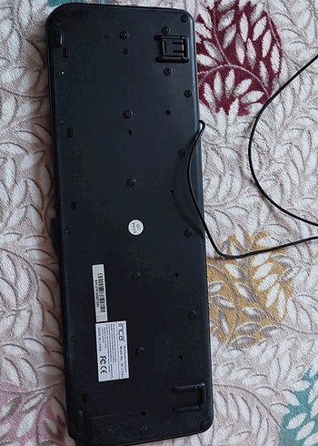 Inca Kablolu Siyah Klavye - Görsel 3