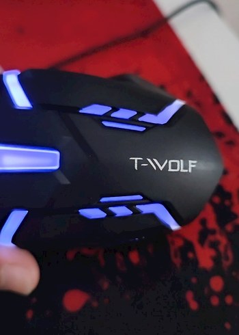 t-wolf oyuncu mouse - Görsel 4