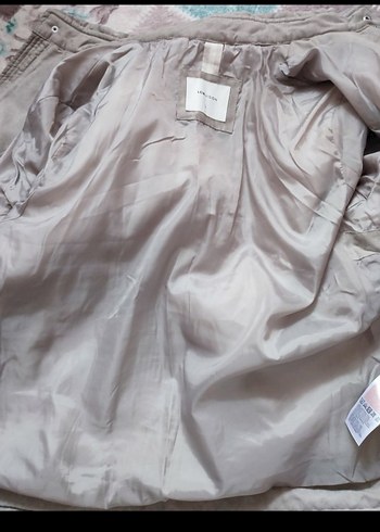 Gri Fermuarlı Erkek Mont - Görsel 4