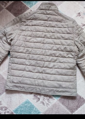 Gri Fermuarlı Erkek Mont - Görsel 3