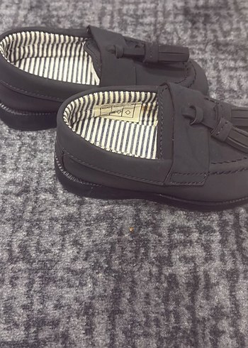 Lacivert Püsküllü Erkek Çocuk Özel Ayakkabı - Görsel 3